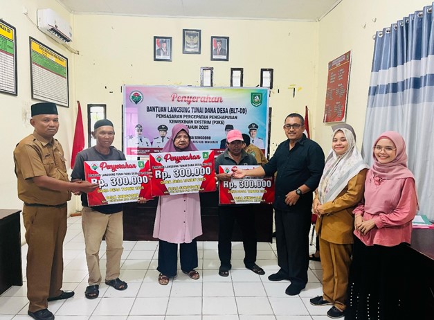 Penyerahan BLT DD Tahun 2025 Tahap 2